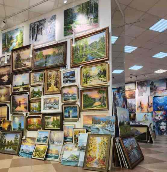 Наш салон. Фото 3 купить натюрморт, купить пейзаж, купить летний пейзаж, купить весенний пейзаж, купить осенний пейзаж, купить зимний пейзаж
